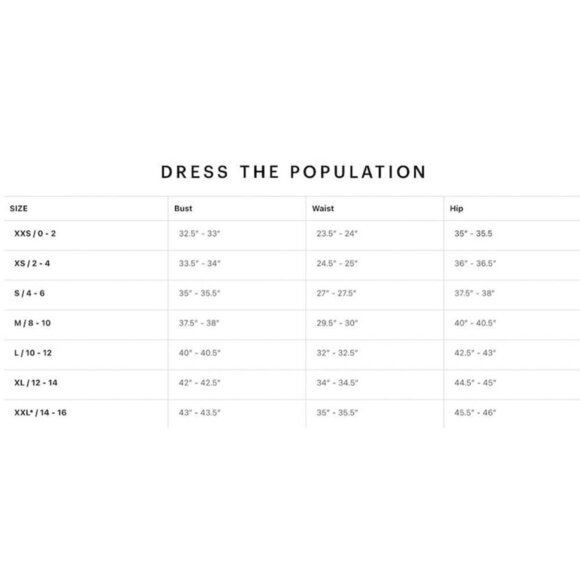 DRESS THE POPULATION Logan Off the Shoulder Evening Dress in Off White X-Small - Picture 15 of 15
